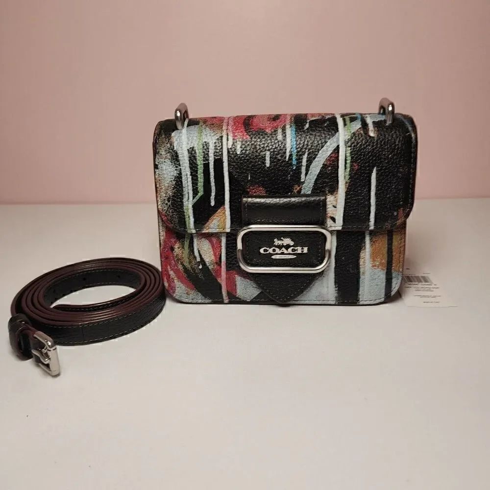 NWT CM108 Coach X Mint + Serf Morgan Square Crossbody